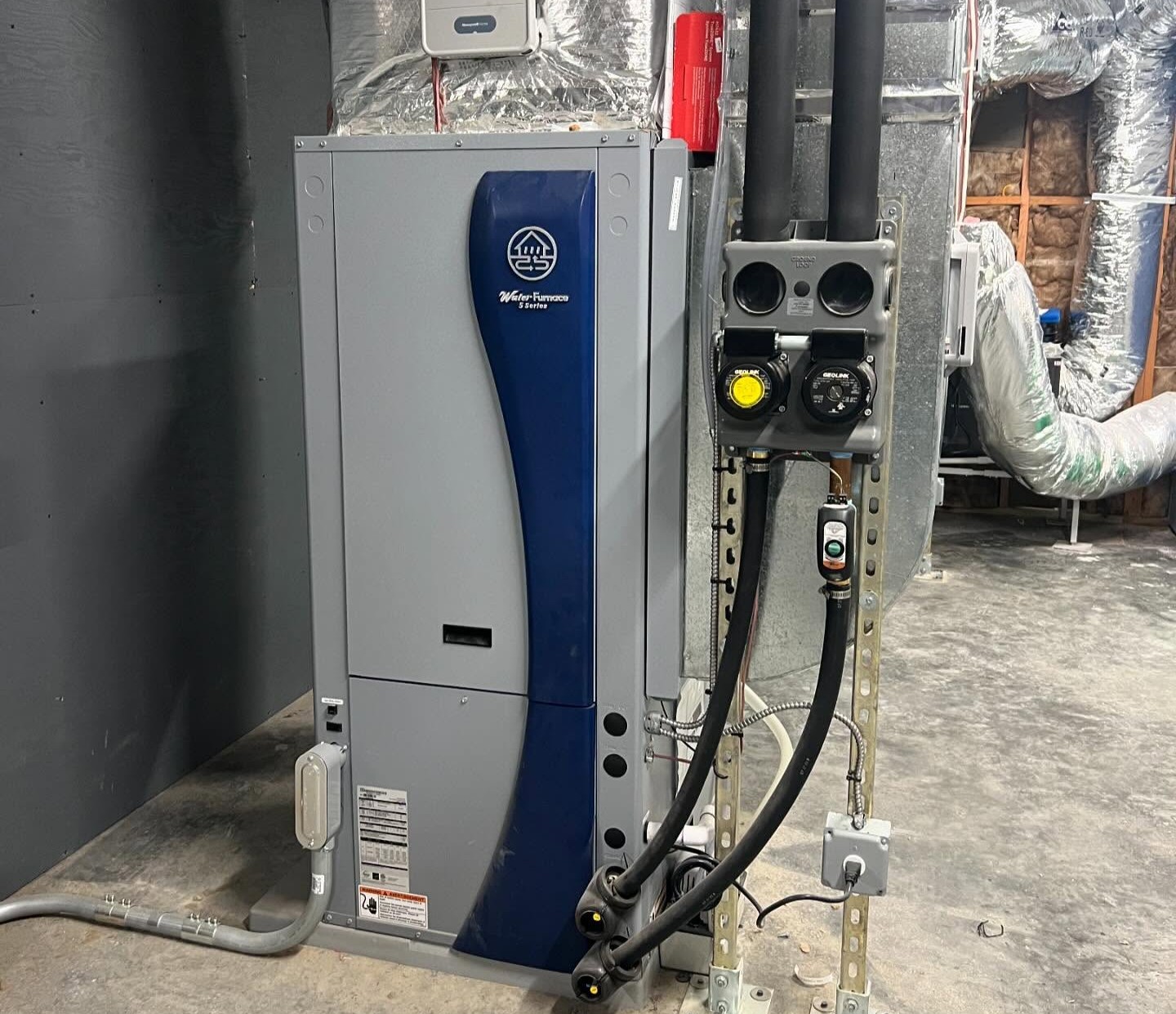 Geothermal system installation