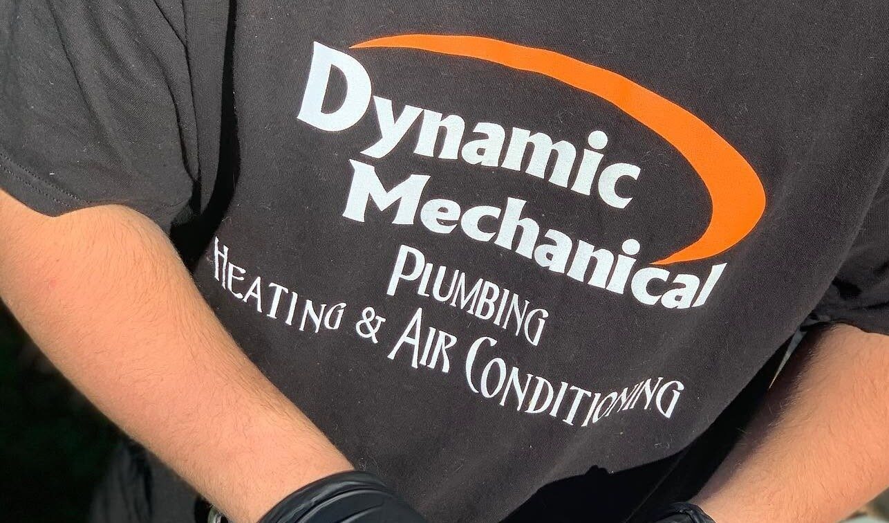 Dynamic Mechanical logo on a t-shirt